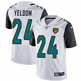 Nike Jacksonville Jaguars #24 T.J. Yeldon White NFL Vapor Untouchable Limited Jersey,baseball caps,new era cap wholesale,wholesale hats